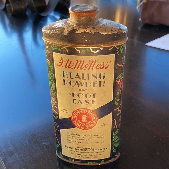 F. W. McNess healing powder and foot ease vintage - Picture 8 of 15